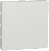 Заглушка без рамки Schneider Electric Unica Modular 1-м. 2 мод. белый картинка